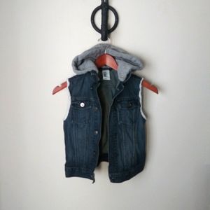 &DENIM Kids Hooded Vest